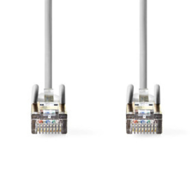 CAT5e Netwerkkabel | SF/UTP | RJ45 Male | RJ45 Male | 5.00 m | Rond | PVC | Grijs | Envelop