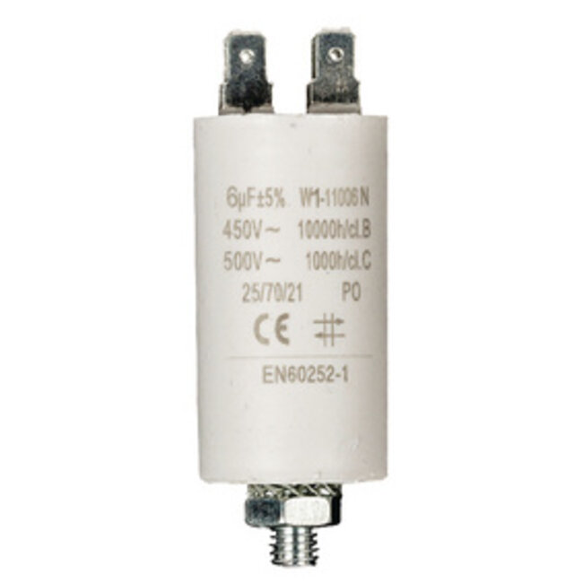 Condensator 6.0uf / 450 v + Aarde