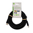 High Speed ​​HDMI™-Kabel met Ethernet | HDMI™ Connector | HDMI™ Connector | 4K@30Hz | ARC | 10.2 Gbps | 7.50 m | Rond | PVC | Zwart | Label