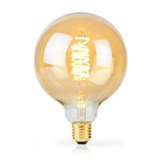 Nedis LED-Filamentlamp E27 | G125 | 3.8 W | 250 lm | 2100 K | Dimbaar | Extra Warm Wit | Retrostijl | 1 Stuks