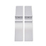SmartLife Infrarood verwarmingspaneel | 350 W | 1 Warmte Stand | Instelbare thermostaat | Afstandsbediening | IP44 | Wit