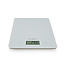 Keukenweegschaal | Digitaal | Glas / Kunststof | CR 2032 Batterij | Wit
