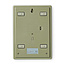 Keukenweegschaal | Digitaal | Glas / Kunststof | CR 2032 Batterij | Wit