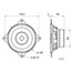 FR 10 HM - 4 Ohm - 10 cm (4") fullrange luidspreker
