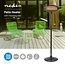 Patio Verwarmer | 2000 W | 3 Warmte Standen | Omvalpreventie | IP34 | Zwart