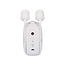 SmartLife Gordijnrobot | Stangrail | Horizontale gordijnen | Batterij Gevoed / USB Gevoed | 4000 mAh | Bluetooth® | Wit