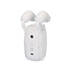 SmartLife Gordijnrobot | Stangrail | Horizontale gordijnen | Batterij Gevoed / USB Gevoed | 4000 mAh | Bluetooth® | Wit