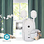 SmartLife Gordijnrobot | Stangrail | Horizontale gordijnen | Batterij Gevoed / USB Gevoed | 4000 mAh | Bluetooth® | Wit
