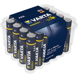 Varta VARTA batterij Micro AAA, AM-4, LR 03, 1.5V, pak van 24
