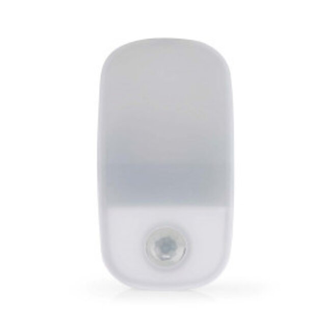 Nachtlampje met Stekker | Bewegingssensor | 0.55 W | 11 lm | Warm Wit