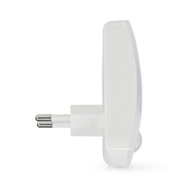 Nachtlampje met Stekker | Bewegingssensor | 0.55 W | 11 lm | Warm Wit