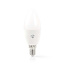 SmartLife Multicolour Lamp | Zigbee 3.0 | E14 | 470 lm | 4.9 W | RGB / Warm tot Koel Wit | 2200 - 6500 K | Android™ / IOS | Kaars | 1 Stuks