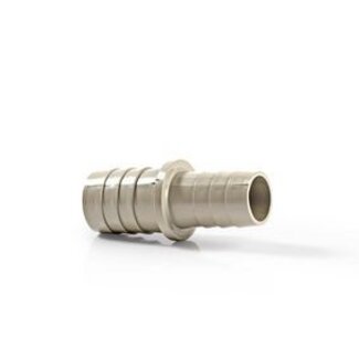 Nedis Verlengstuk met 2 Slangklemmen | 19 mm | 22 mm | Grijs / Metaal