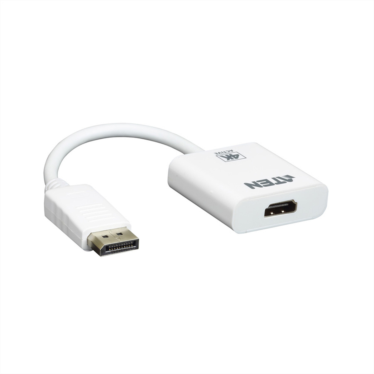 DisplayPort Kabel DisplayPort Male - HDMI Female 0.15 m Wit