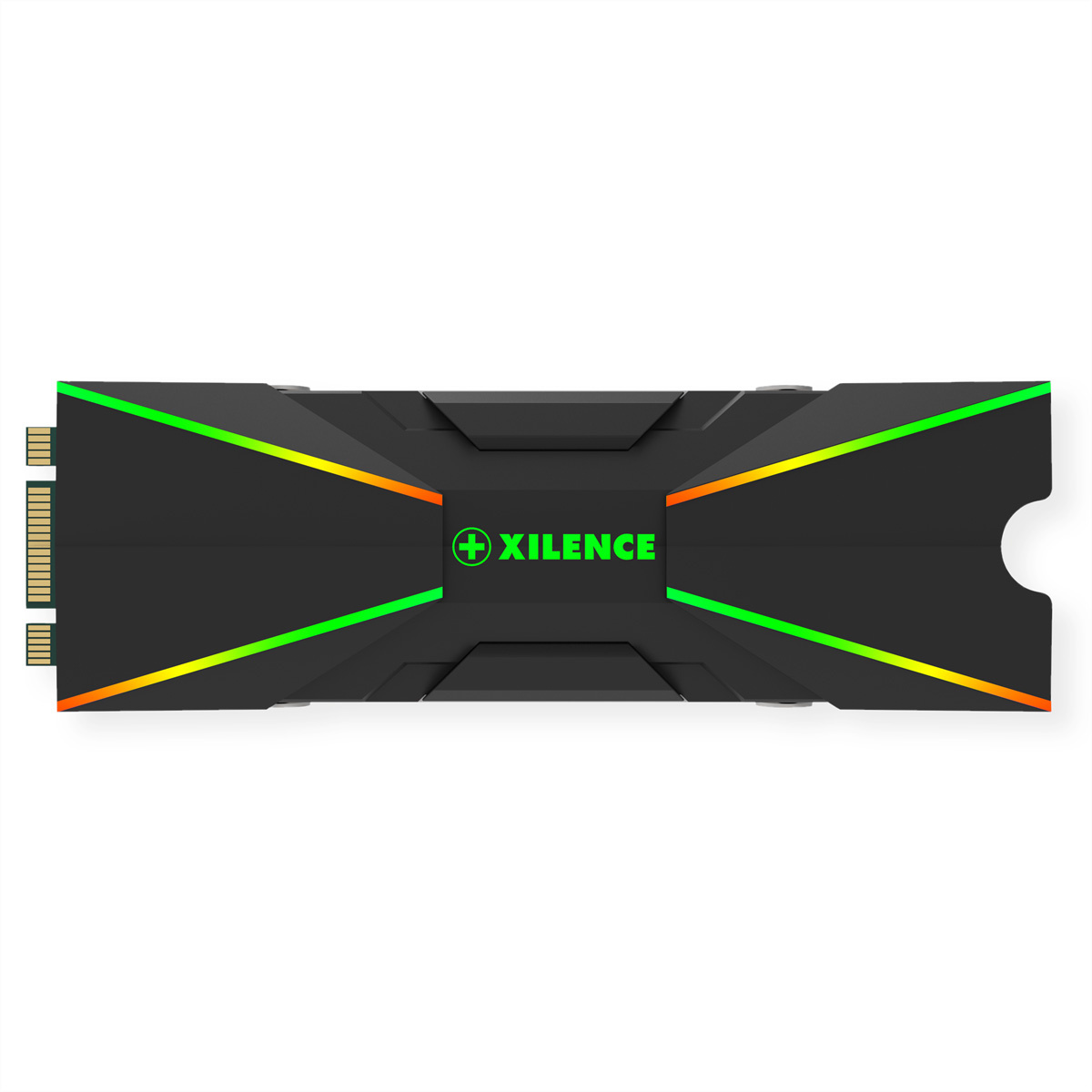 Xilence M2SSD.B.ARGB Geheugen module Koeler Zwart 1 stuk(s)