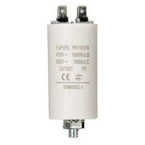 Condensator 8,0uf / 450 v + aarde