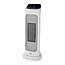 SmartLife keramische PTC-ventilatorkachel | Wi-Fi | 2000 W | 2 Warmte Standen | Zwenkfunctie | Display | 10 - 49 °C | Android™ / IOS | Wit