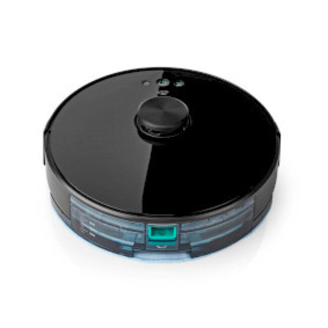 SmartLife Robotstofzuiger | Laser navigatie | Wi-Fi | Capaciteit opvangreservoir: 0.6 l | Automatisch opladen | Maximale gebruiksduur: 120 min | Zwart | Android™ / IOS
