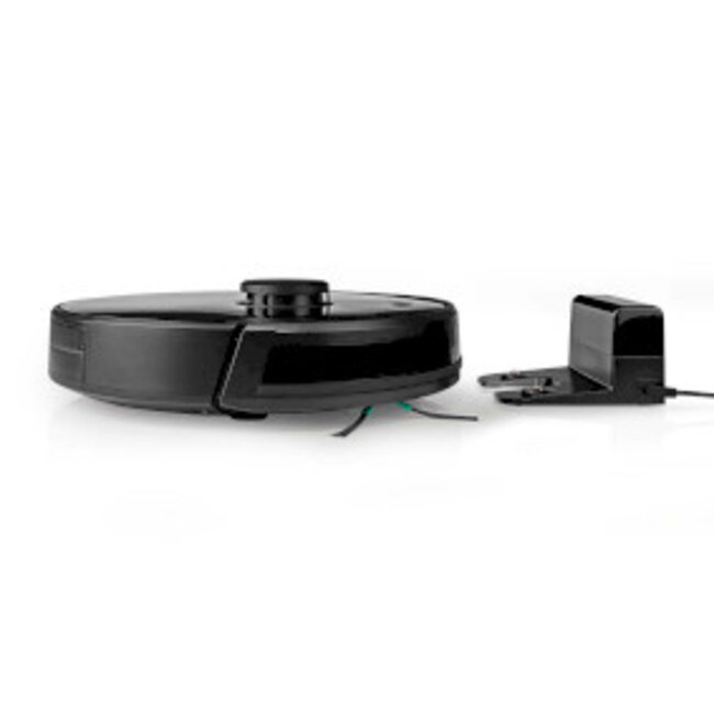 SmartLife Robotstofzuiger | Laser navigatie | Wi-Fi | Capaciteit opvangreservoir: 0.6 l | Automatisch opladen | Maximale gebruiksduur: 120 min | Zwart | Android™ / IOS