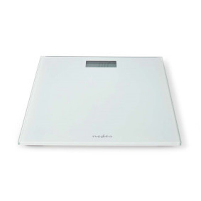 Personenweegschaal | Digitaal | Wit | Gehard Glas | Maximaal weegvermogen: 150 kg