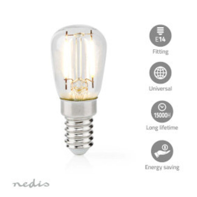 Koelkastlamp | LED | E14 | 2 W | T26