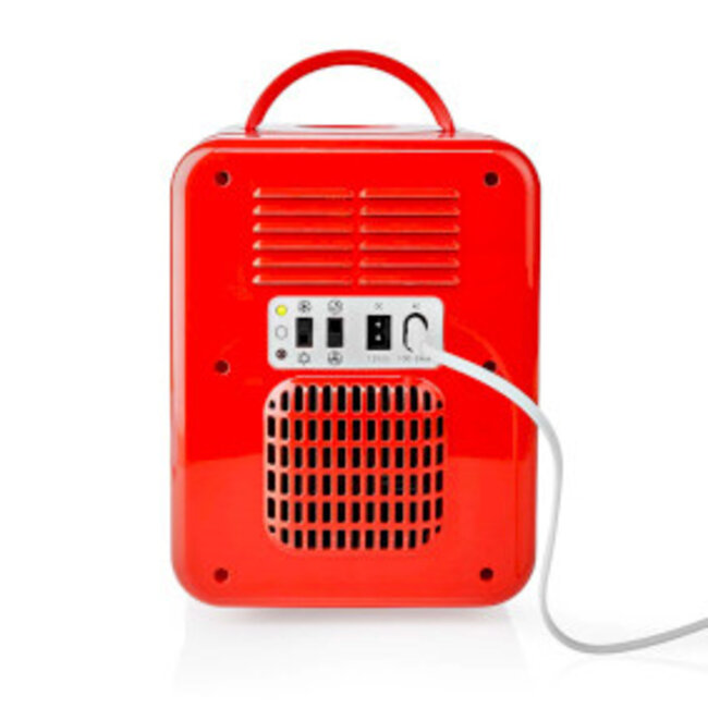 Draagbare Minikoelkast | 4 l | 12 V DC / 100 - 240 V AC | Rood