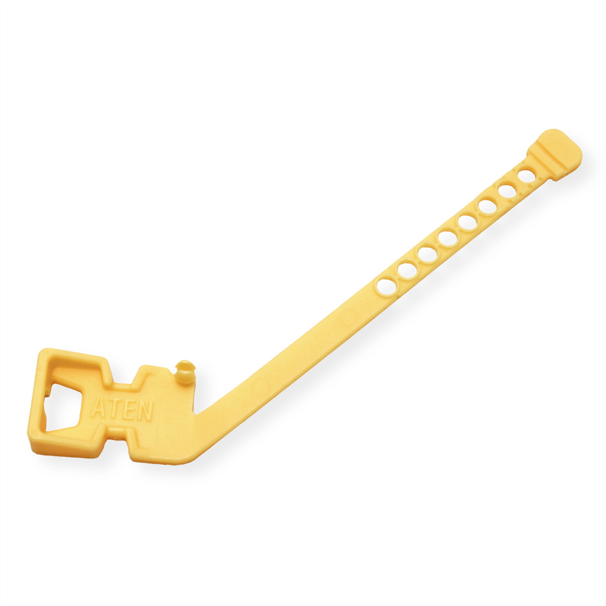 Aten LockPro - HDMI Kabelvergrendeling. Kleur van het product: Geel, Beste gebruik: Perifeer, Soort kabel: HDMI. Duurzaamheidscertificaten: RoHS. Gewicht: 18 g, Afmetingen (B x D x