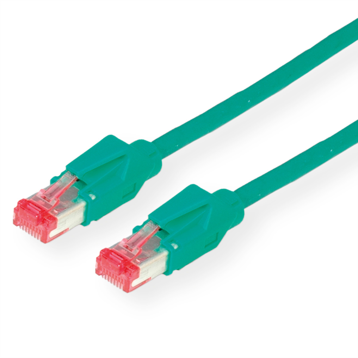 Datwyler D??twyler Cables S/FTP Patch cable Cat6, Green, 15m. Snoerlengte: 15 m