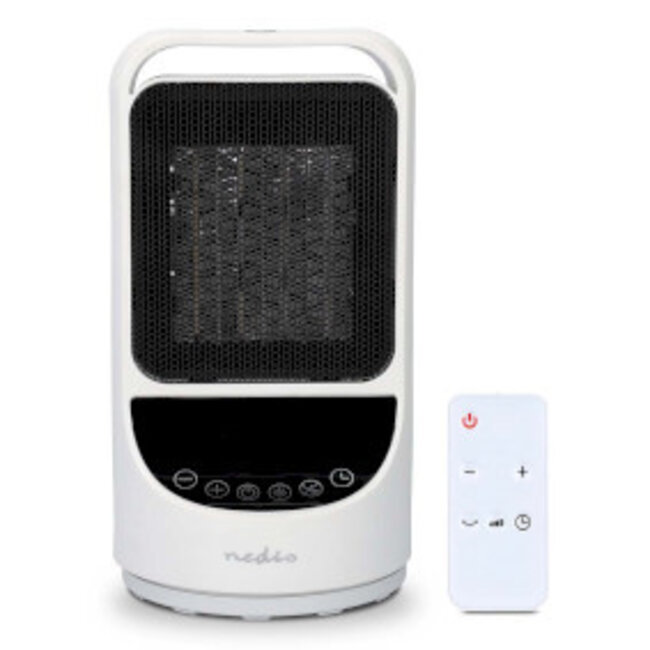 SmartLife keramische PTC-ventilatorkachel | Wi-Fi | 1500 W | 2 Warmte Standen | Zwenkfunctie | Display | 10 - 49 °C | Android™ / IOS