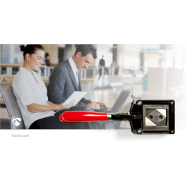 Pasfotosnijder | 35 x 45 mm | Metaal | Rood / Zwart