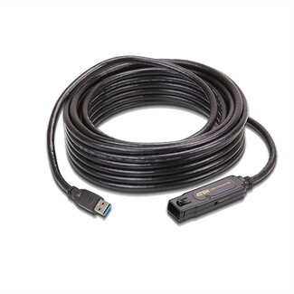 Aten ATEN UE3310 USB 3.1 Gen 1 Verlengkabel, zwart, 10 m