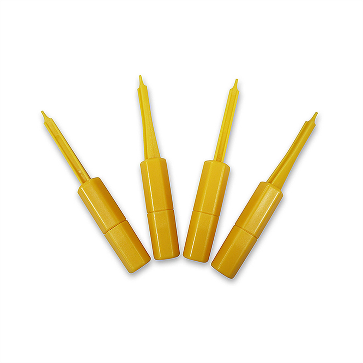 Aten 2X-EA08. Soort: Installatiegereedschap, Kleur van het product: Geel, Land van herkomst: Taiwan. Breedte: 102 mm, Diepte: 220 mm, Hoogte: 10 mm. Aantal per verpakking: 4 stuk(s
