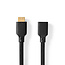 Ultra High Speed ​​HDMI™-Kabel | HDMI™ Connector | HDMI™ Female | 8K@60Hz | 48 Gbps | 2.00 m | Rond | 7.9 mm | Zwart | Envelop