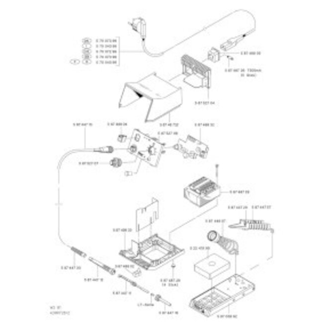 WS81 Soldeerstation 1 Kanaal 80 W 230 V Analoog