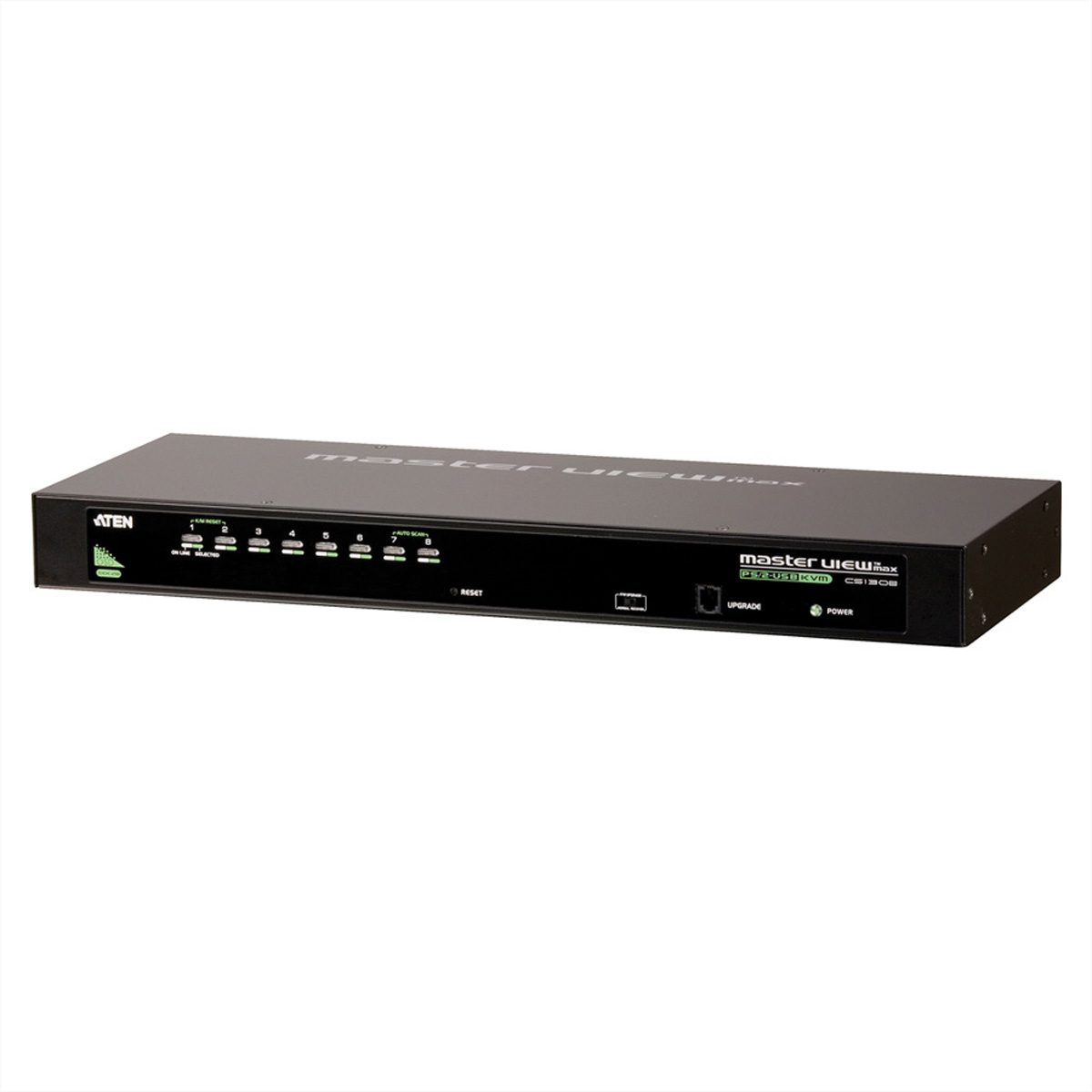 Aten CS1308 KVM-switch Rack-montage Zwart