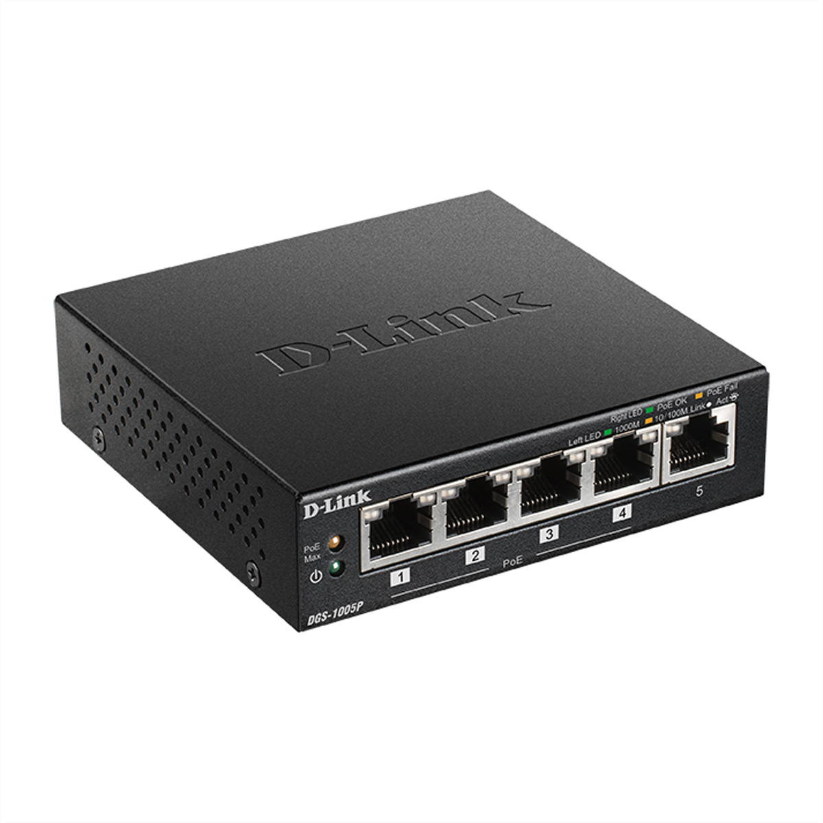 DGS-1005P/E - Network switch 010/100 Mbit ports DGS-1005P/E