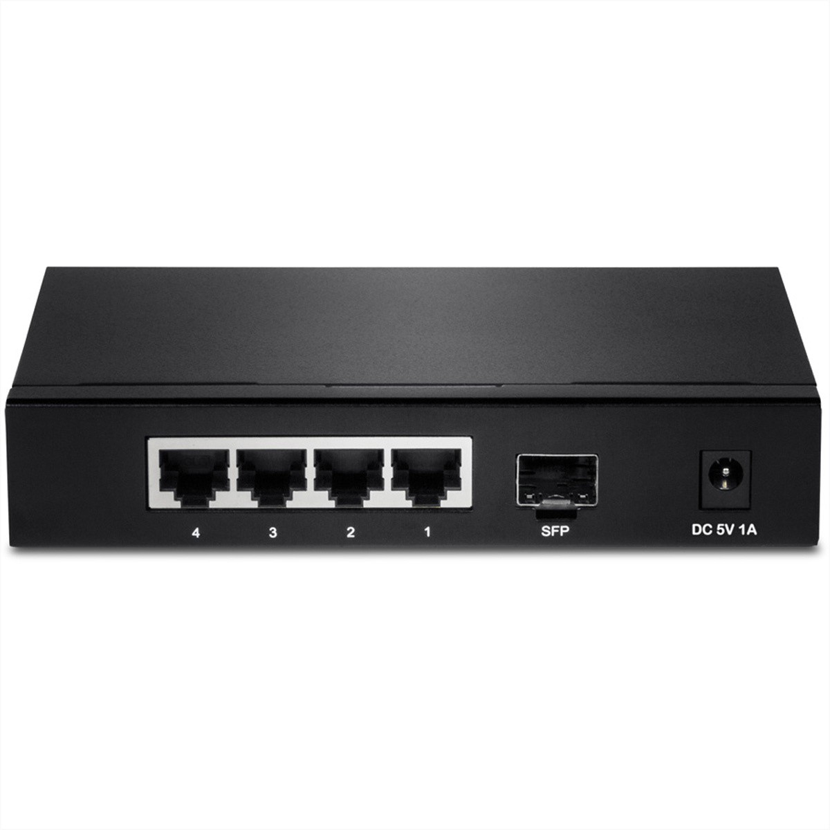 Trendnet TEG-S51SFP Gigabit Ethernet (10/100/1000) Zwart netwerk-switch