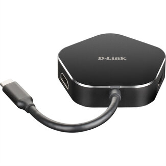 D-Link D-Link DUB-M420 USB-C 4-Port USB 3.0 Hub mit HDMI und USB-C Ladeanschluss