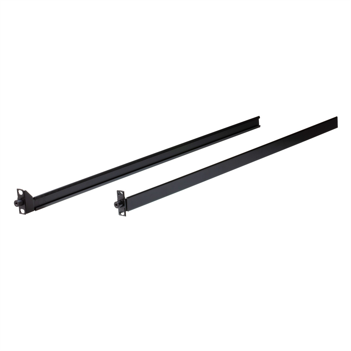 Aten Standard Installation 2-in-1U-installatiepakket. Soort: Montageset, Kleur van het product: Zwart, Rackcapaciteit: 1U. Inbouwdiepte (min): 78 cm, Inbouwdiepte (max): 105 cm, Ge