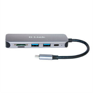 D-Link D-Link DUB-2325 5-in-1 USB-C Hub mit Card Reader