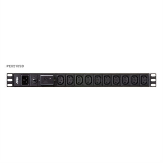 Aten ATEN PE0218SG 1HE 16A 18-poorts basis PDU met overspanningsbeveiliging