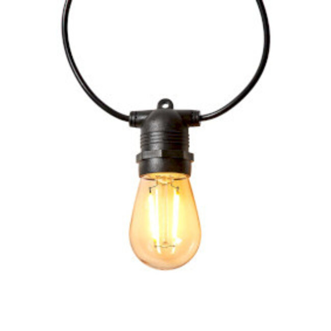 SmartLife Decoratieve Verlichting | Feestverlichting | Wi-Fi | Warm Wit | 10 LED's | 9.00 m | Android™ | Diameter bulb: 45 mm