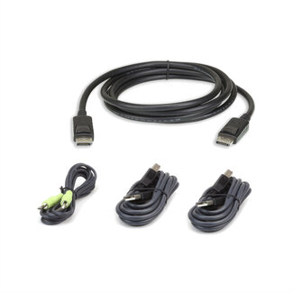 Aten ATEN 2L-7D03UDPX4 USB DisplayPort Secure KVM Kabelset 3m