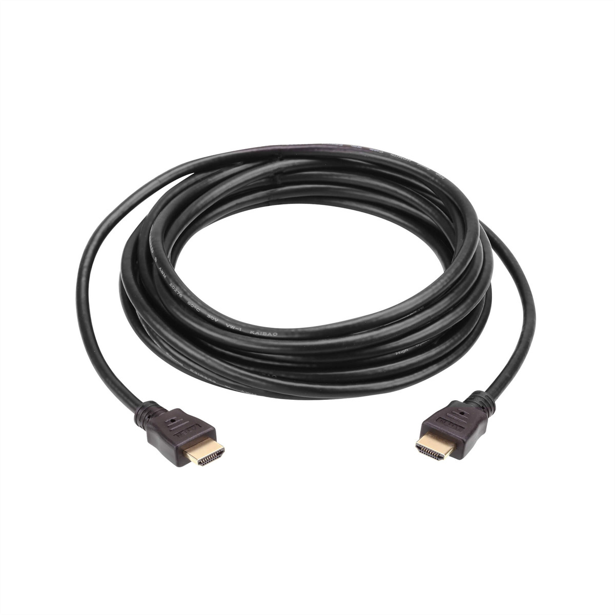 Aten 10 m Hogesnelheids-HDMI-Kabel met Ethernet. Snoerlengte: 10 m, Aansluiting 1: HDMI Type A (Standaard), Aansluiting 1 type: Mannelijk, Aansluiting 2: HDMI Type A (Standaard), A
