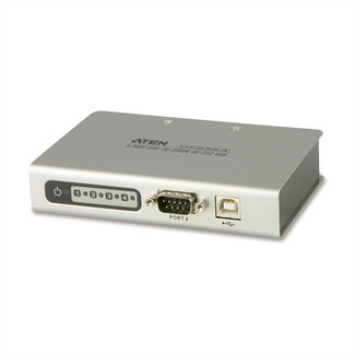 Aten ATEN UC2324 USB naar seriële RS-232 hub 4-poorts