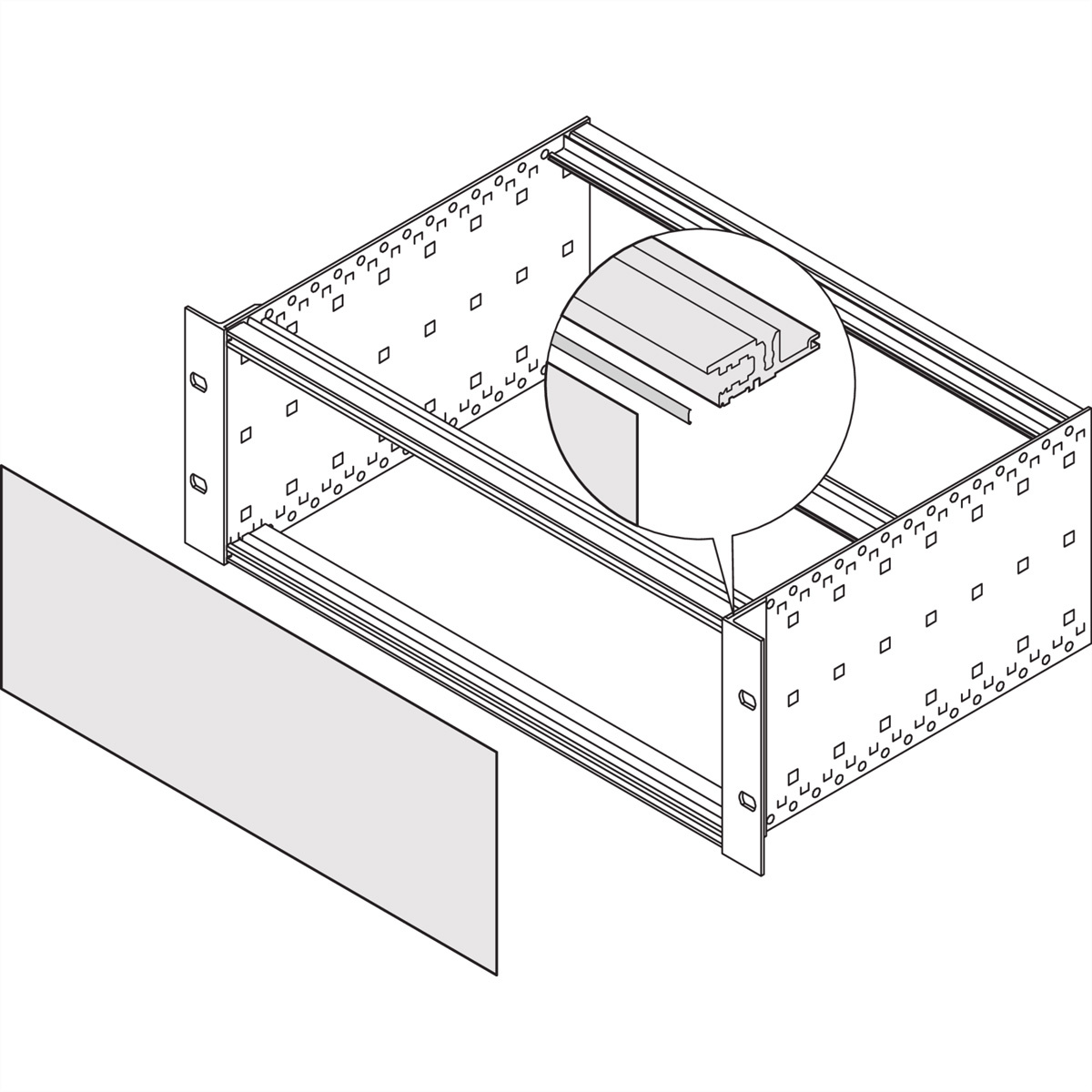 Schroff 24560235 EMC-verzegeling 2 stuk(s)