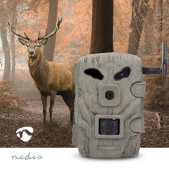Wildlife Camera | 1080p@30fps | 30.0 MPixel | 2 MPixel CMOS | IP66 | Black No-Glow IR | Night vision | Viewing angle: 50 ° | Motion sensor | Detection angle: 50 ° | Detection range: 20 m | LCD Screen | Green