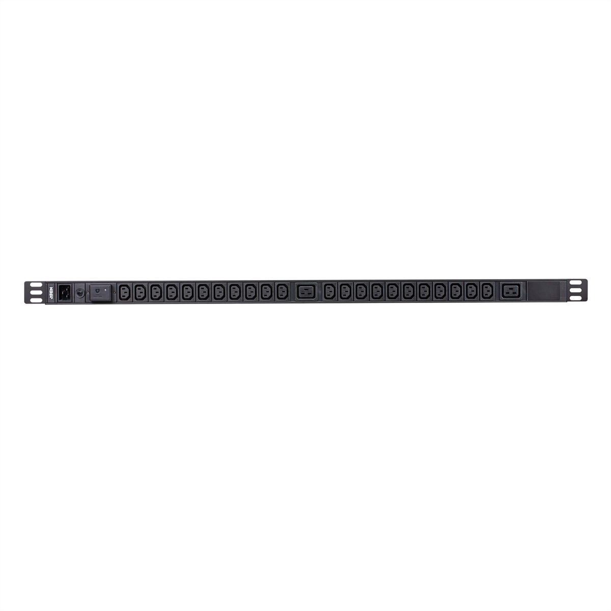 Aten 0U Basic PDU met overspanningsbeveiliging. PDU types: Basis, Rackcapaciteit: 0U, Materiaal behuizing: Aluminium. Aantal AC uitgangen: 24 AC-uitgang(en), Stopcontacttypes: C13