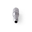 XLR-Adapter | XLR 3-Pins Male | 6,35 mm Female | Vernikkeld | Recht | Metaal | Zilver | 10 Stuks | Doos
