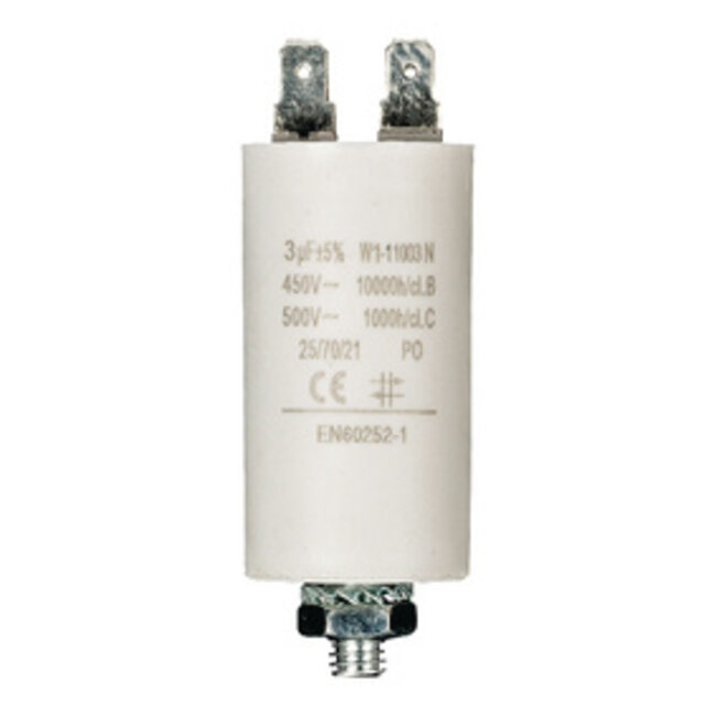 Condensator 3.0uf / 450 v + Aarde